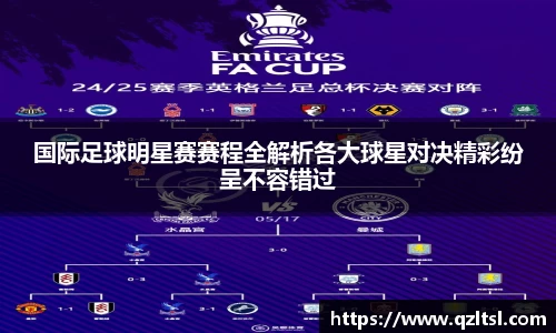 国际足球明星赛赛程全解析各大球星对决精彩纷呈不容错过